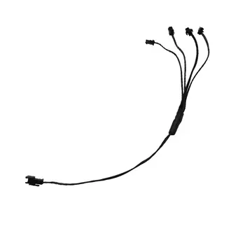 Светодиодная гибкая лента для салона автомобиля, 3 м, 12 В