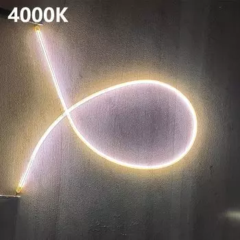 Светодиодная гибкая нить Warm and Happy 130 мм 300 мм нейтральный белый