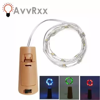 Светодиодная гирлянда AvvRxx для бутылок из медной проволоки