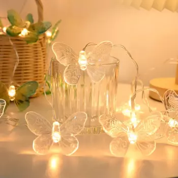 Светодиодная гирлянда бабочек