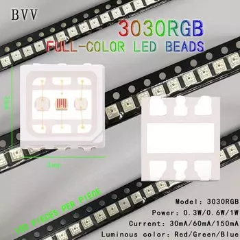 Светодиодная гирлянда BVV 3030RGB
