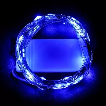 Светодиодная гирлянда OKAL RED EAST, 10 м, на батарейках