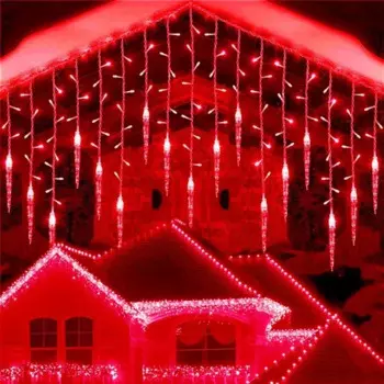 Светодиодная гирлянда "Сосулька" OKAL RED EAST 2,8 метра