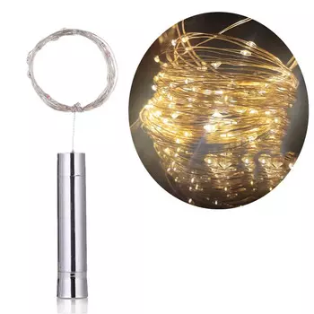 Светодиодная гирлянда YzzKoo для бутылок вина 1/2/3 метра