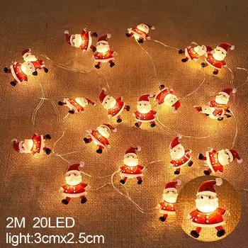 Светодиодная гирлянда ЗQNYCY 2 метра 20 светодиодов