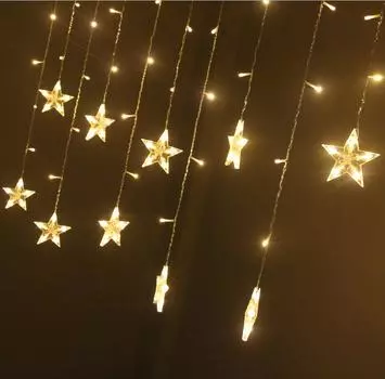 Светодиодная гирлянда звезда KIKIELF 2 метра