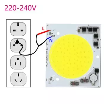 Светодиодная лампа BING&SEN 50Вт холодного белого света