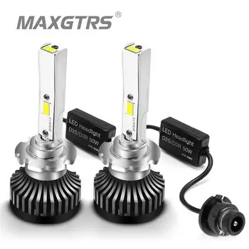 Светодиодная лампа Canbus D1S, D2S, D3S, D4S, D2R, D3R, 100 Вт, 6000 К