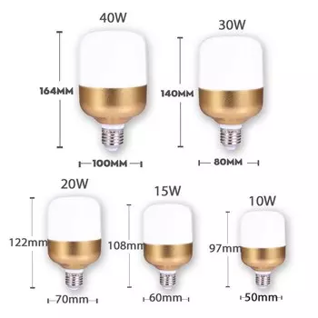 Светодиодная лампа CHENBEN E27, холодный белый