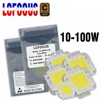 Светодиодная лампа COB LCFOCUS 10-100 Вт