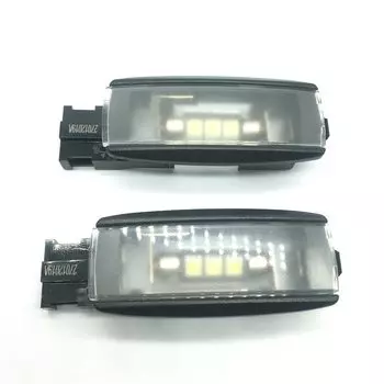 Светодиодная лампа для чтения в салоне автомобиля, лампа для макияжа для VW PASSAT B6, B7, CC, GOLF 5, 6, MK6, 7, MK7, Jetta, Tiguan, сиденье для Polo Leon, Alhambra