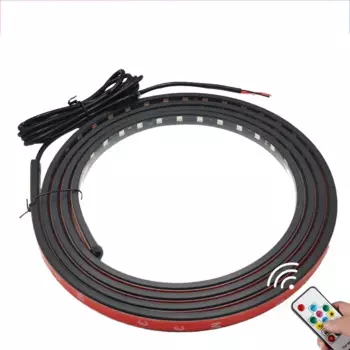 Светодиодная лампа для грузовика, яркая лампа дневного света для безопасного вождения, разноцветная мигающая атмосферная лампа для автомобиля 24 В, декоративная лампа