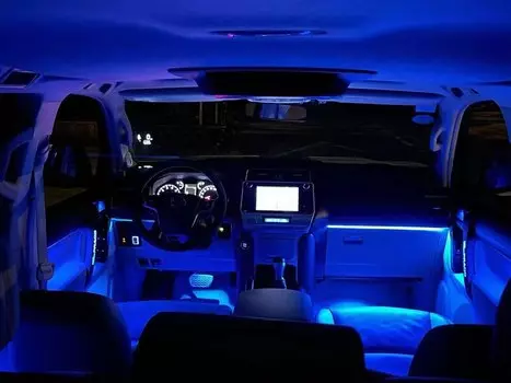 Светодиодная лампа для Toyota prado 2010-2020, светодиодная лампа для приборной панели автомобиля