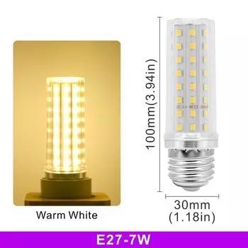 Светодиодная лампа Duncelri E27/E14 5Вт/7Вт холодный/теплый/натуральный белый