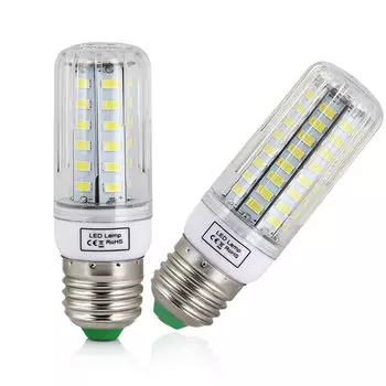 Светодиодная лампа E27 ERANPO SMD5730 для дома 24/30/42/64/80/89/108/136/165 LEDs