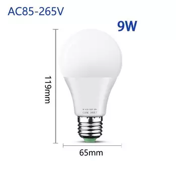 Светодиодная лампа E27 NoEnName_Null 3Вт-18Вт
