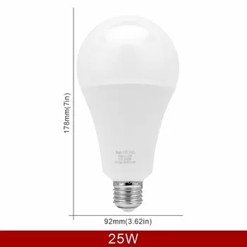 Светодиодная лампа GOT LIANG E27 12В 3-25Вт Холодный/Теплый белый