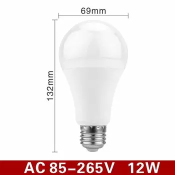 Светодиодная лампа GOT LIANG E27 холодного белого цвета 5/7/9/12 Вт