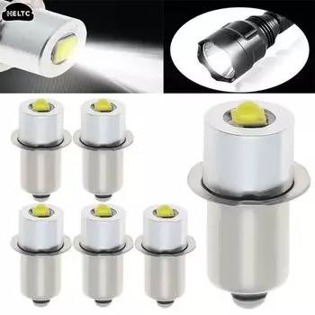 Светодиодная лампа HELTC P13.5S 3Вт 150-200lm для фонарика