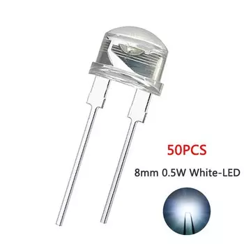 Светодиодная лампа HESAI 8mm LED белая