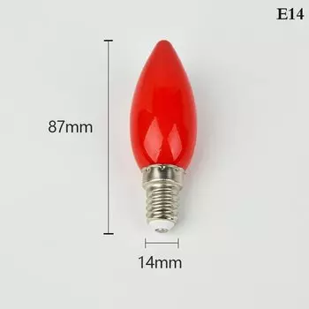 Светодиодная лампа HUXUAN красная E12/E14