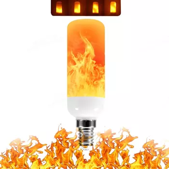 Светодиодная лампа OEEQM с эффектом пламени