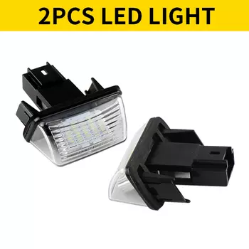 Светодиодная лампа освещения номерного знака Canbus для TOYOTA VERSO 2009-2012 E`Z YARIS LEVIN CAMRY COROLLA 2007-2014 AURIS 2008-2013 AVENSIS