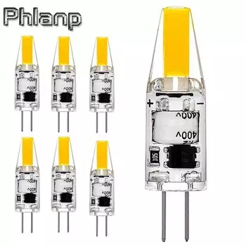 Светодиодная лампа Phlanp G4 6Вт COB тёплый/холодный белый