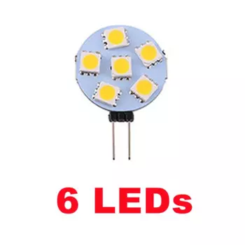 Светодиодная лампа PwwQmm G4 5Вт 12В теплый/холодный белый