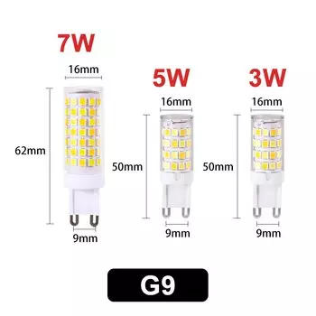 Светодиодная лампа PwwQmm G4/G9/E14 3Вт/5Вт/7Вт