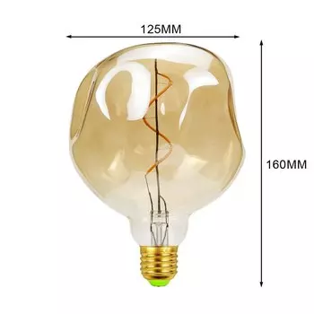 Светодиодная лампа TIANFAN G125 камешек 4Вт золотая
