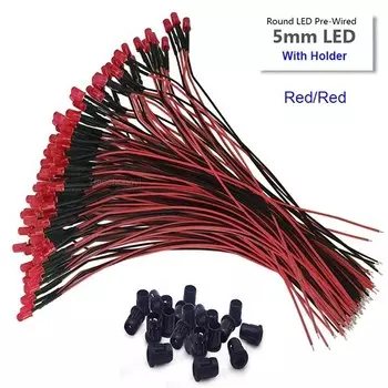 Светодиодная лампа TiaoChongYi 5 мм 12В/24В 20 см