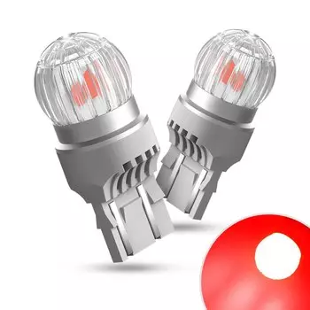 Светодиодная лампа W21W W21/5W T20 7440 7443 7444NA WY21W, 2 шт.