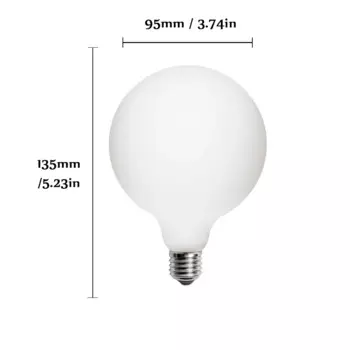 Светодиодная лампа YNL E27 молочного цвета