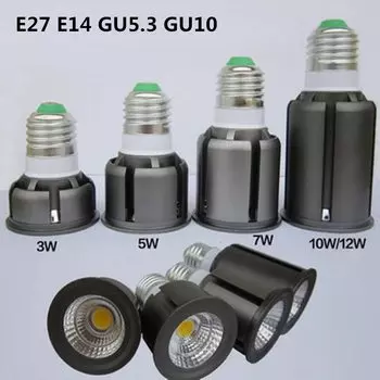 Светодиодная лампочка THEBSE GU10 E27 E14 9-25Вт теплый/холодный белый свет