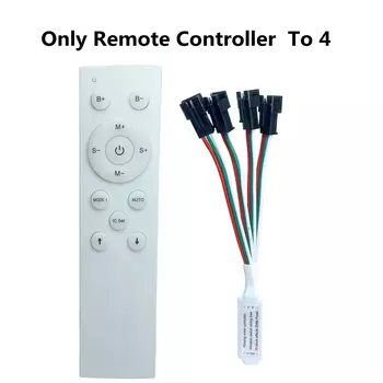 Светодиодная лента AELED WS2811 "Лошадиная гонка", 24В, холодный белый/теплый белый/натуральный белый