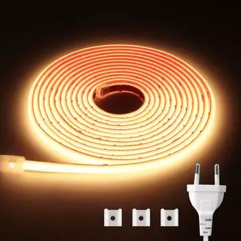 Светодиодная лента Asign COB теплый белый 220В