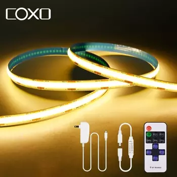 Светодиодная лента COB 1600 светодиодов 5 м