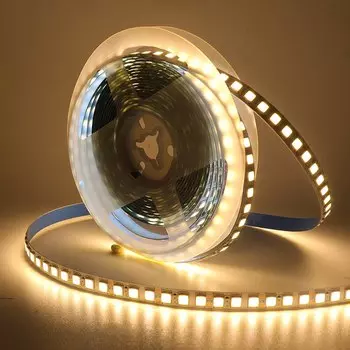 Светодиодная лента HEGEHE SMD5054 5 м тёплый белый