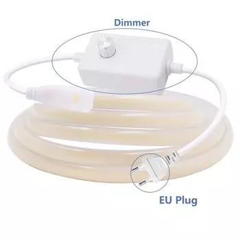 Светодиодная лента KISUFU COB 288 светодиодов белый/теплый белый свет