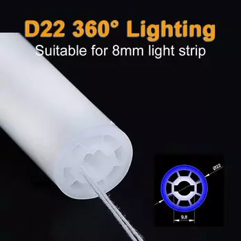 Светодиодная лента LMODA гибкая силиконовая IP67