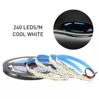 Светодиодная лента MJJC тёплый белый 12В SMD 2835