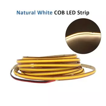 Светодиодная лента MJJCLED 5M теплый/холодный белый 8 мм