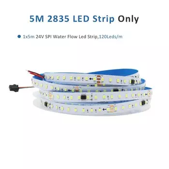 Светодиодная лента MJJCLED WS2811 для подсветки лестницы с датчиком движения 24В 5м/10м