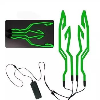 Светодиодная лента на шлем, аксессуары для езды на мотоцикле