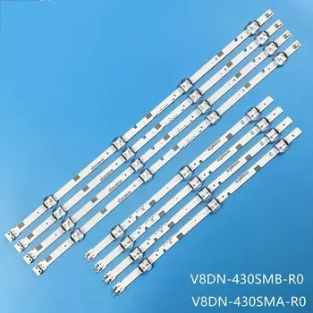 Светодиодная лента подсветки abay 7 ламп для телевизора 43 дюйма