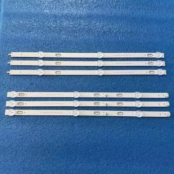 Светодиодная лента подсветки для телевизора Beented 740 мм 3 шт