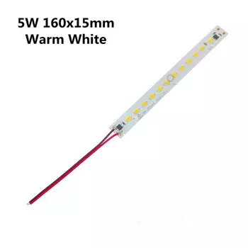 Светодиодная лента QINGYING 10 шт., 5 Вт, теплый белый/белый свет