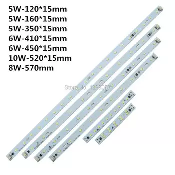 Светодиодная лента QINGYING для T5 T8, 5-10Вт, SMD 5730, 10 шт.