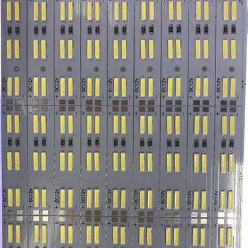 Светодиодная лента RAZEND Hard led strip 8520, холодный белый, 25/50 см, 12В